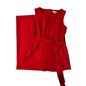 Calvin Klein Red Jumpsuit